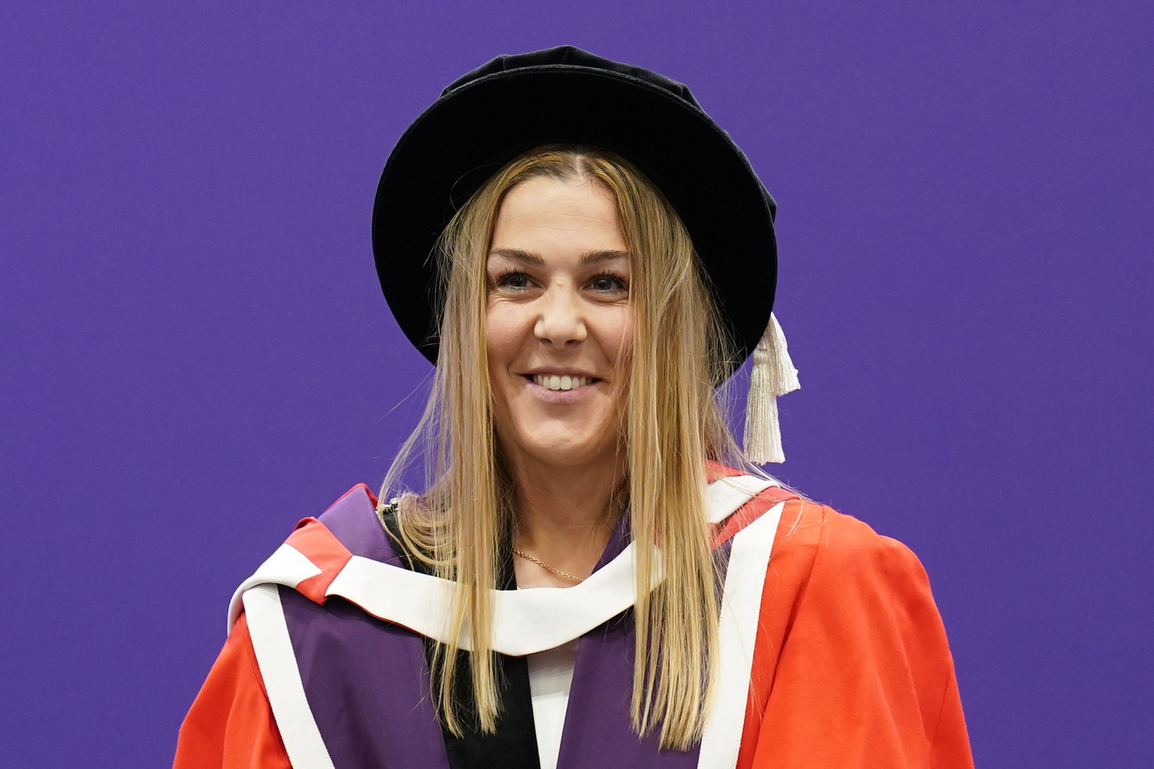 Mary Earps has been given a degree at her former university