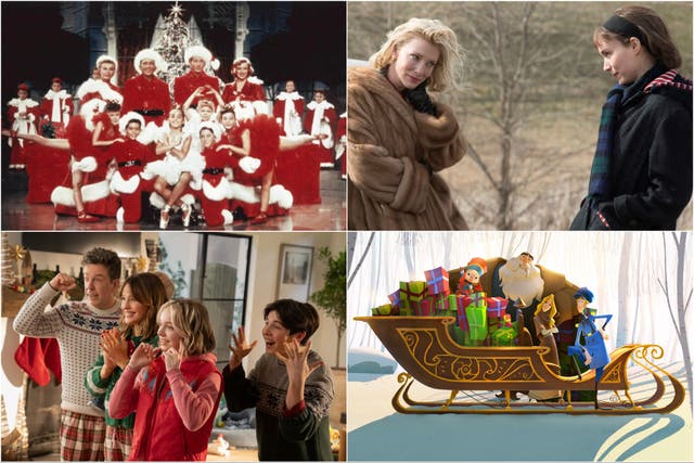 <p>(Top left to bottom right) ‘White Christmas’, ‘Carol’, ‘Family Switch’ and ‘Klaus’</p>