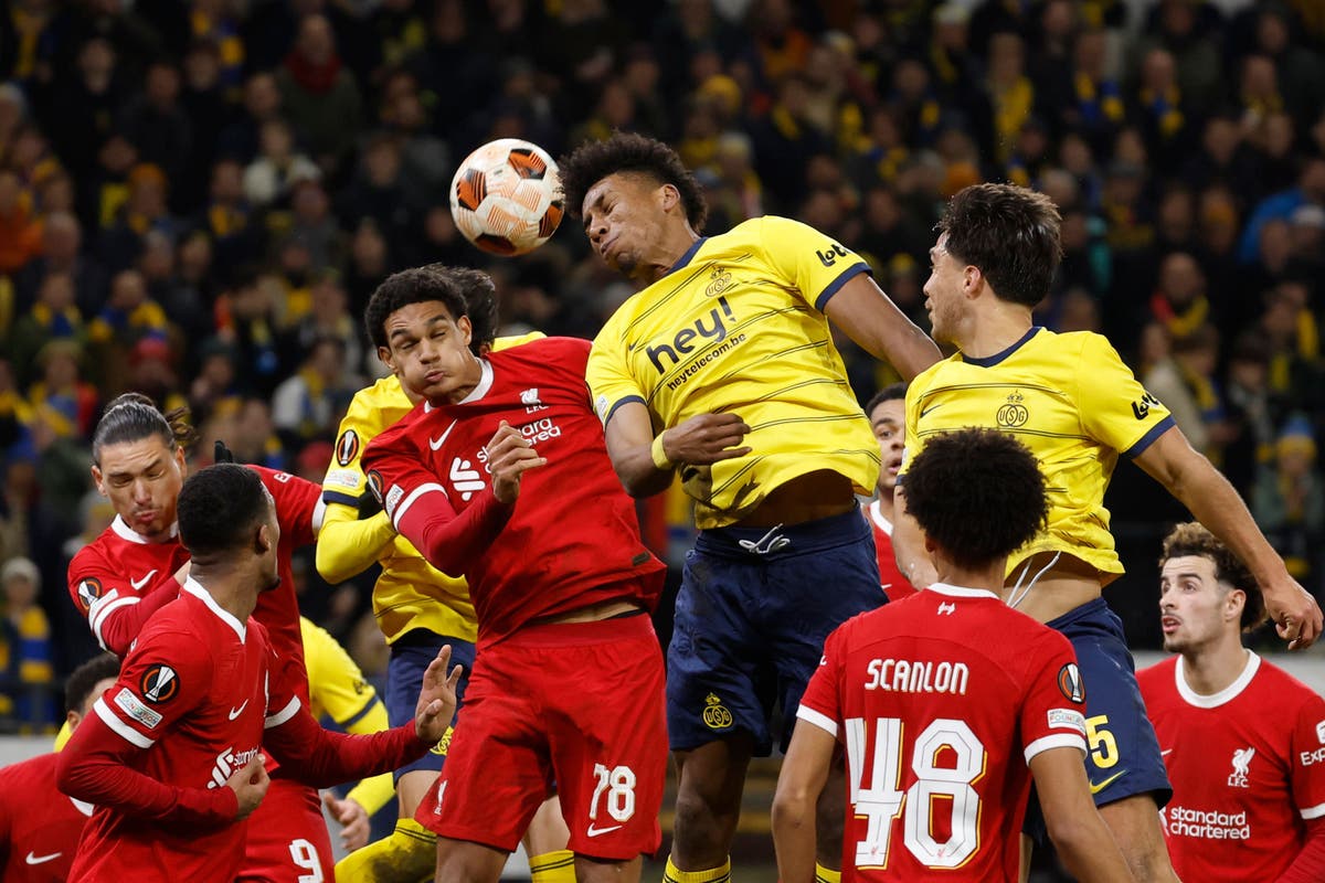 Youngest European team in Liverpool’s history beaten at Union Saint Gilloise Youngest European team in Liverpool’s history beaten at Union Saint Gilloise