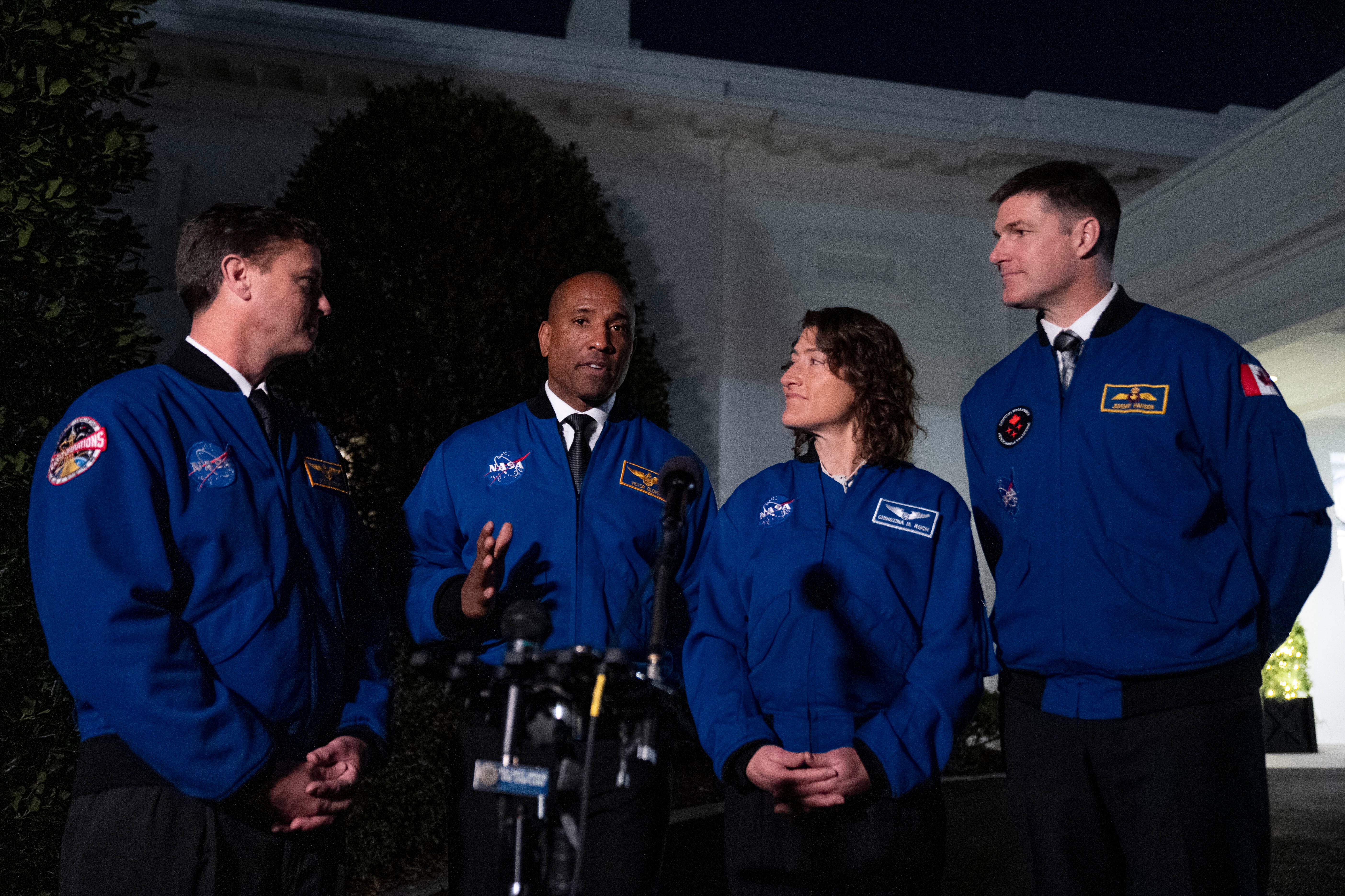 Biden Astronauts