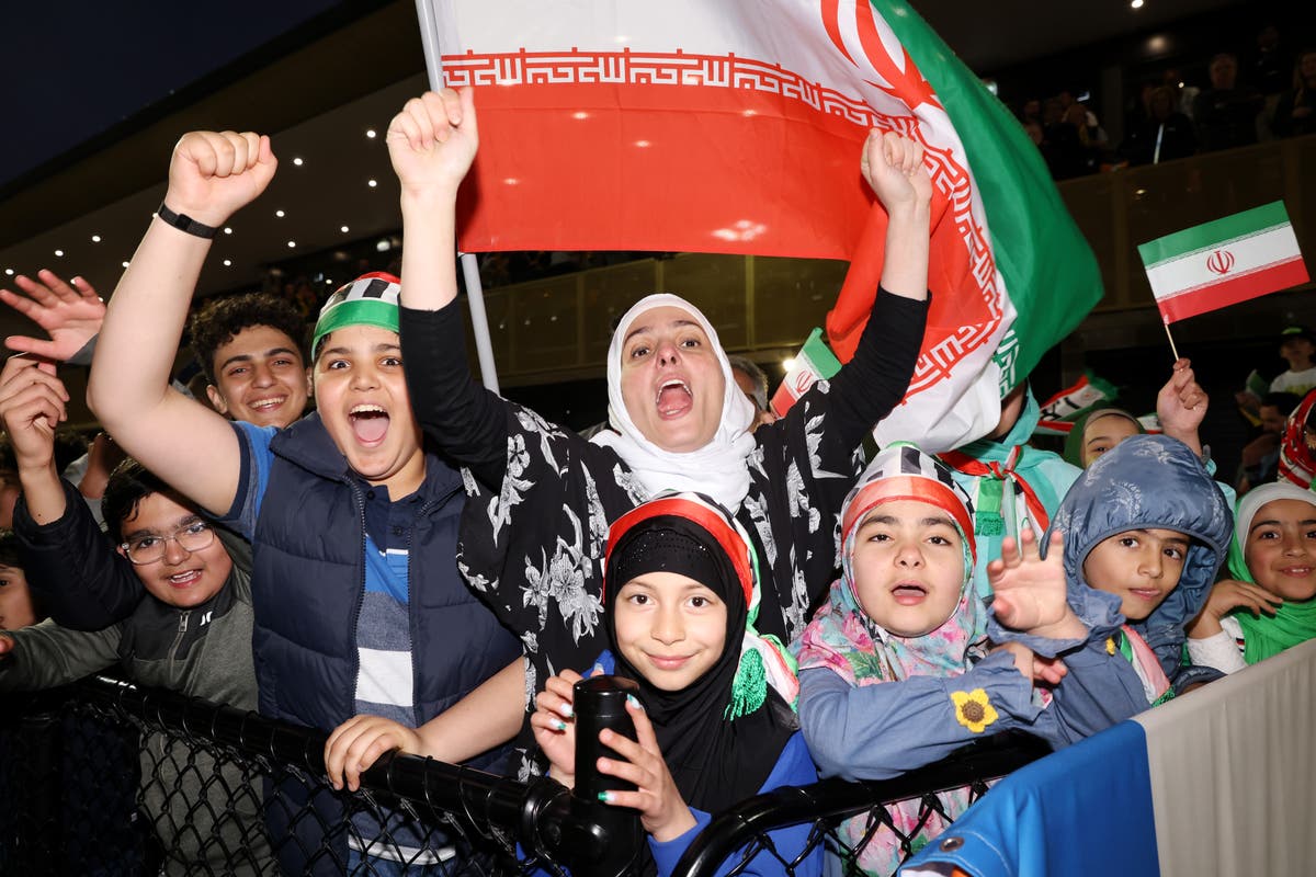 Iran allow women into stadium for football match as Fifa hails &lsquo;progress&rsquo;