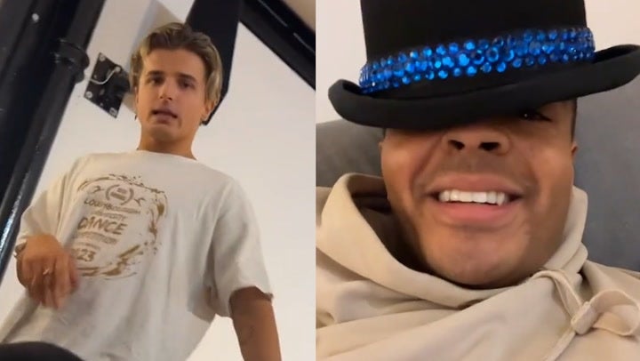 <p>Strictly’s Layton Williams shares last training session with tearful partner Nikita Kuzmin.</p>