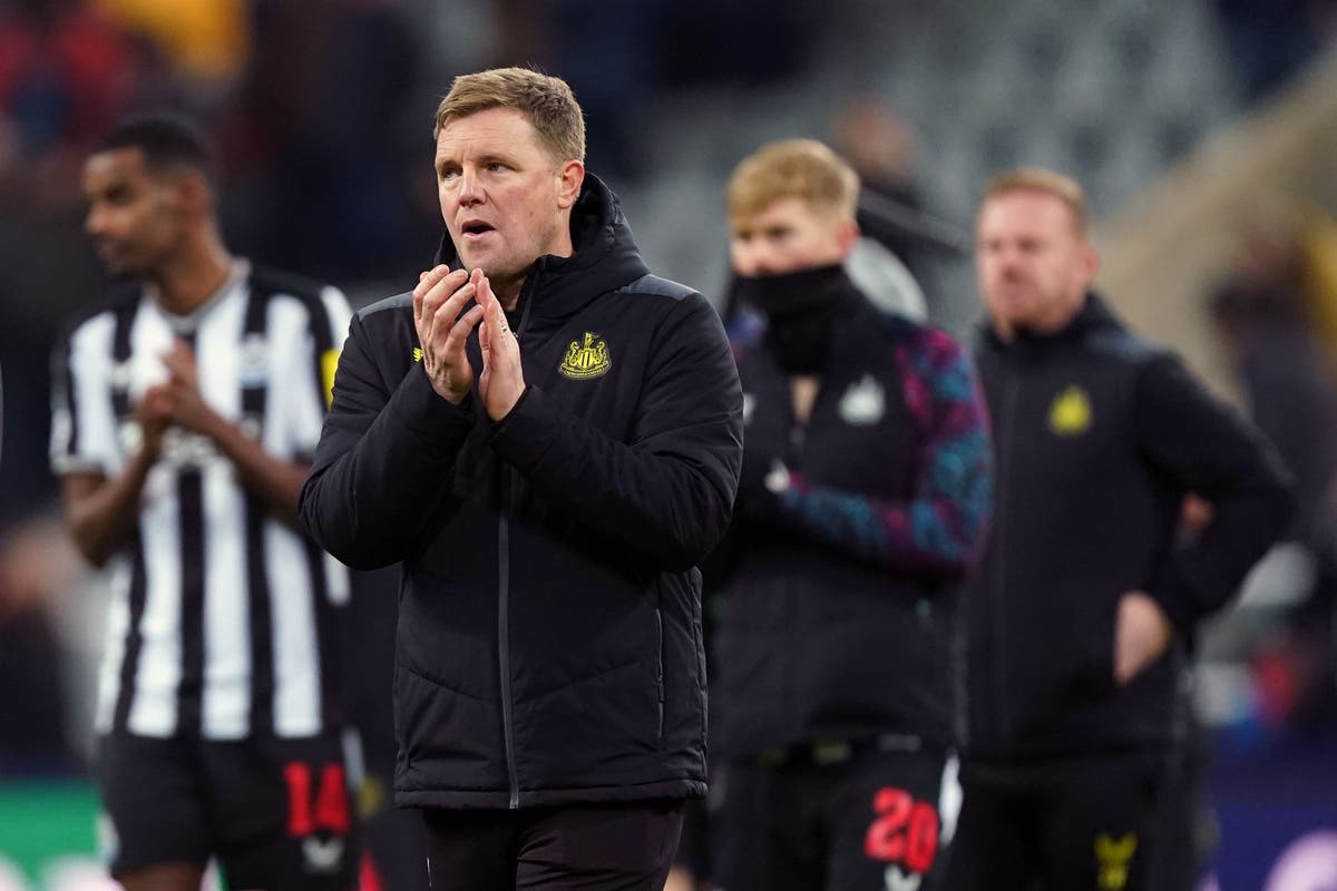 We were so close: Eddie Howe proud of Newcastle despite Champions League exit