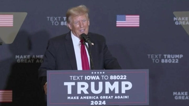 <p>Watch: Donald Trump boasts he is healthier than Barack Obama.</p>