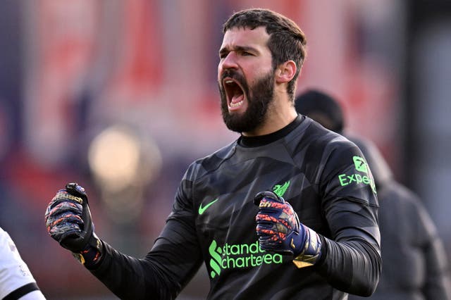 <p>Alisson is adamant he’s still getting better at the age of 31 </p>
