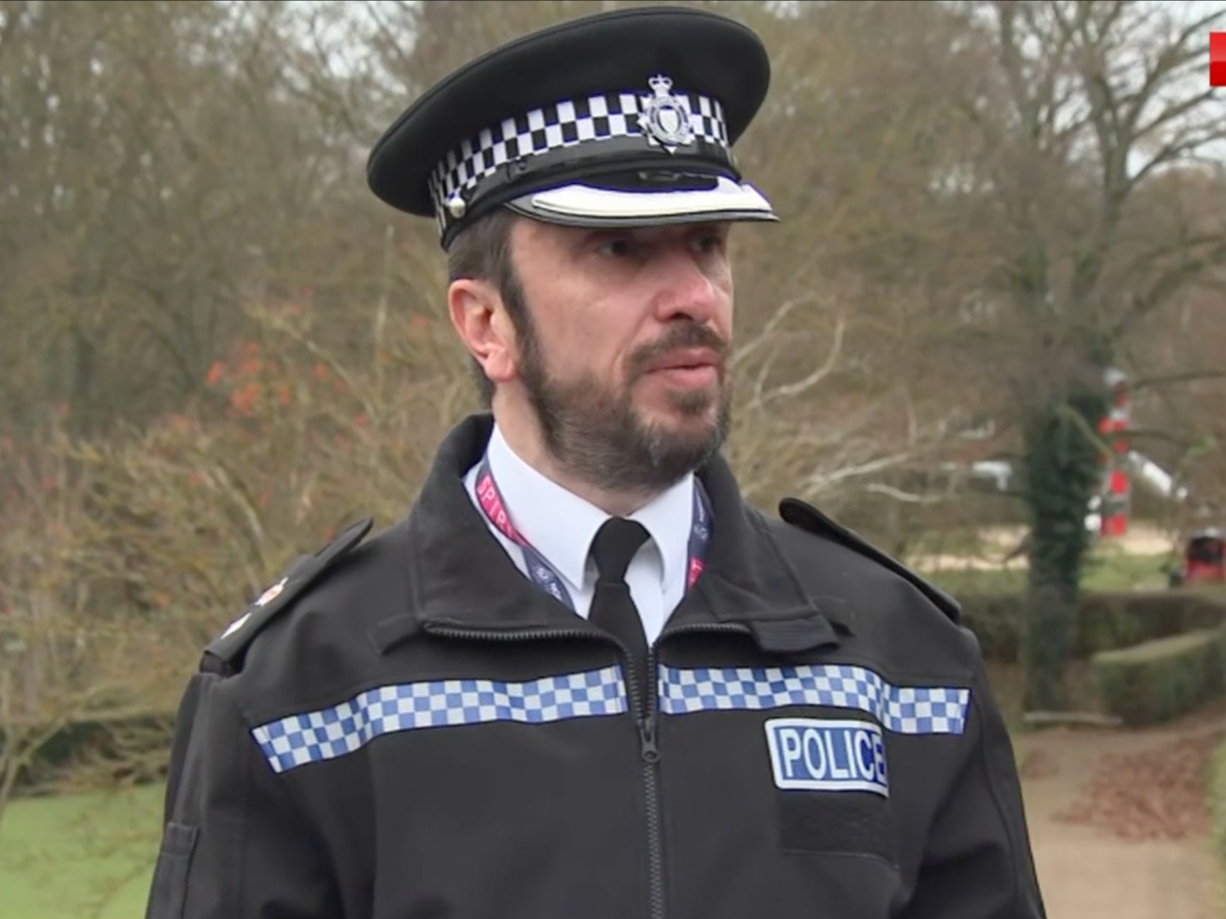 <p>Chief Superintendant Dave Buckley addressed the media</p>
