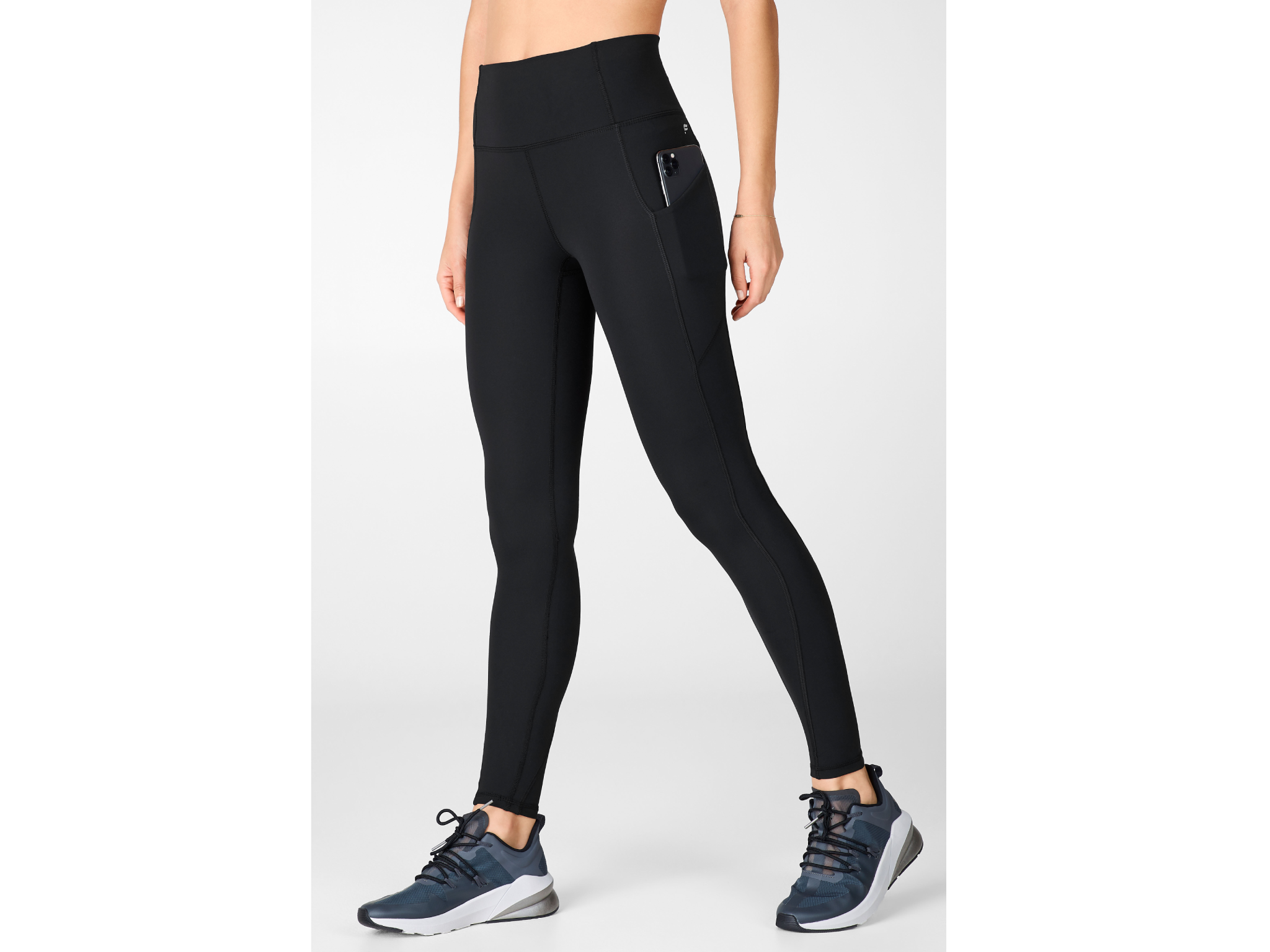Fabletics Women's Oasis PureLuxe High-Waisted Legging, Workout, Yoga,  Running, Athletic, Light Compression, Buttery Soft, Black, XX-Small :  : Clothing, Shoes & Accessories