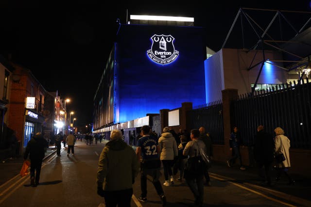 <p>Everton will stay at Goodison until the end of the 2024-25 season</p>