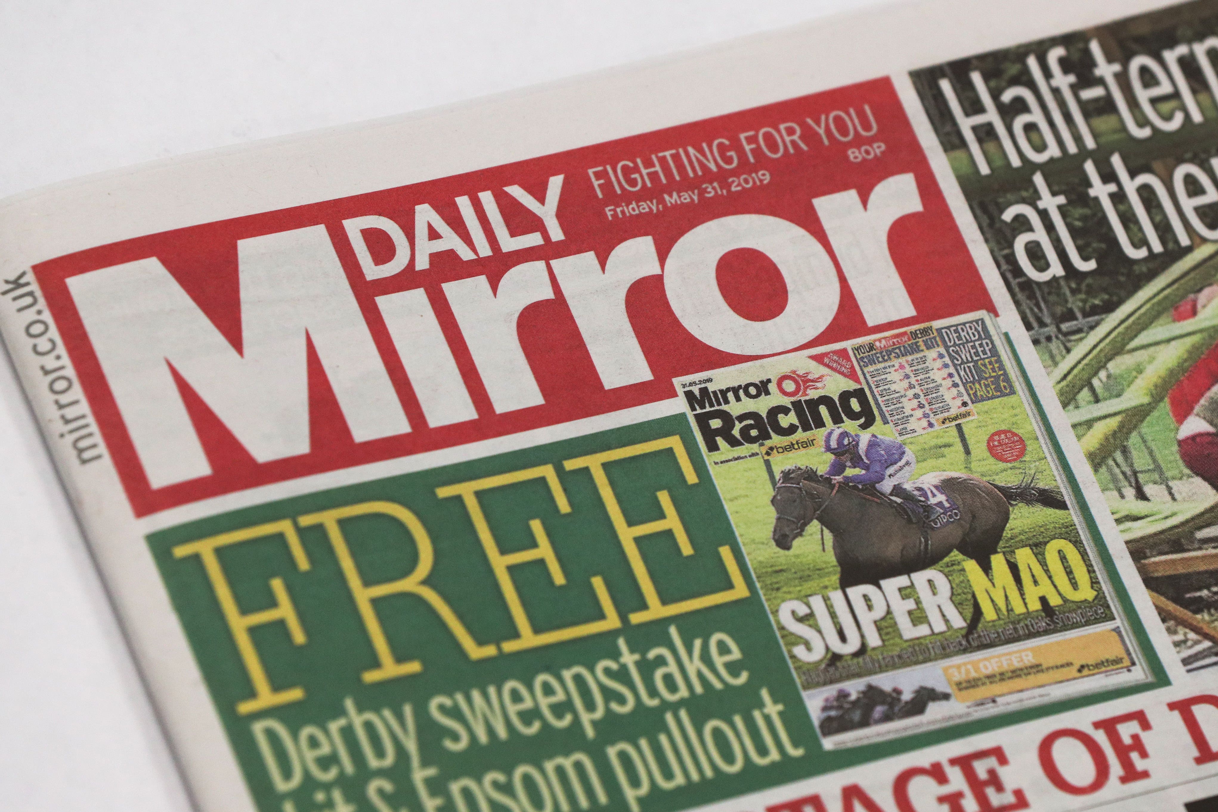 Mr Justice Fancourt made a number of findings about the extent of unlawful information gathering at the Daily and Sunday Mirror and The People (PA)