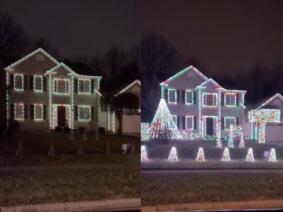 People fawn over family’s ‘dope’ Christmas lights