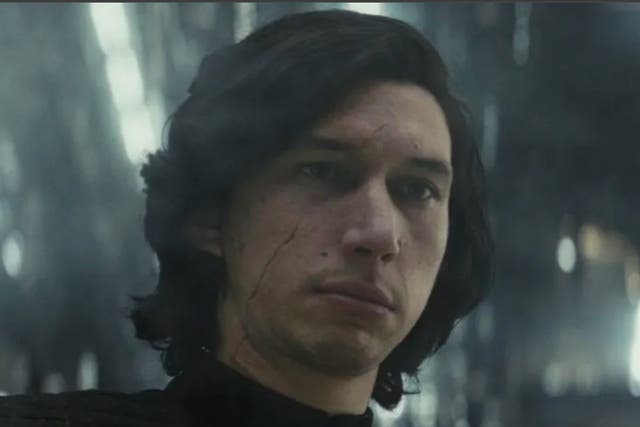 <p>Adam Driver played Kylo Ren in ‘Star Wars’</p>