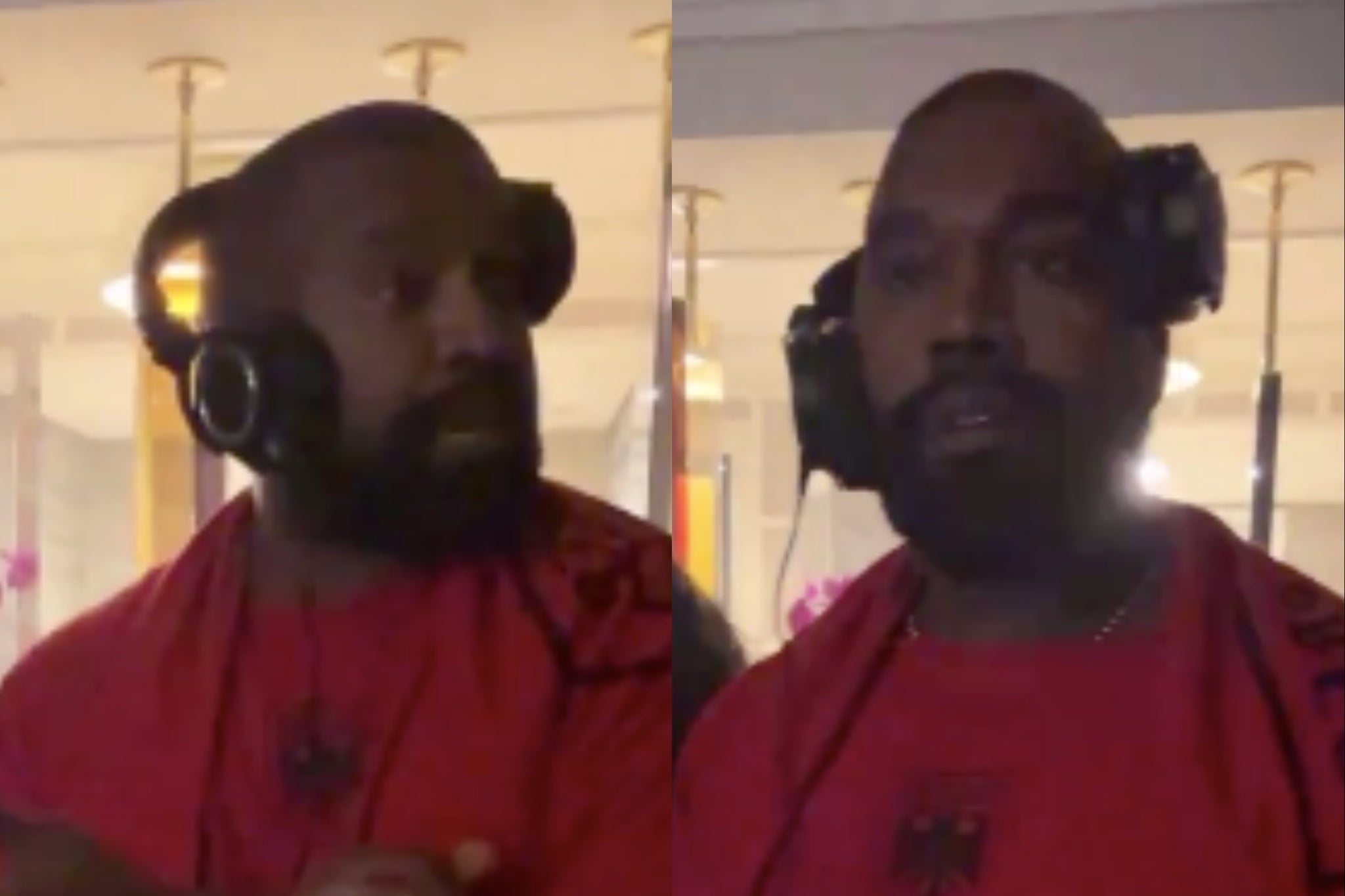 Kanye West on Instagram Live