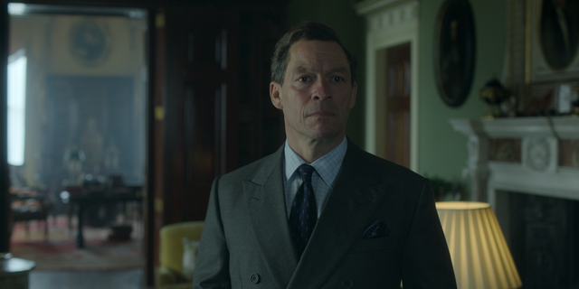 <p>Dominic West in ‘The Crown’</p>