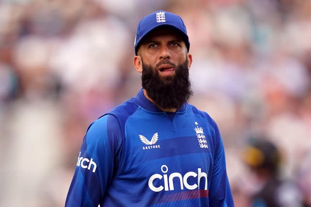 Moeen Ali called on England to step up after falling 2-0 down against the West Indies (John Walton/PA)