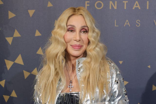 <p>Cher in Las Vegas in 2023</p>