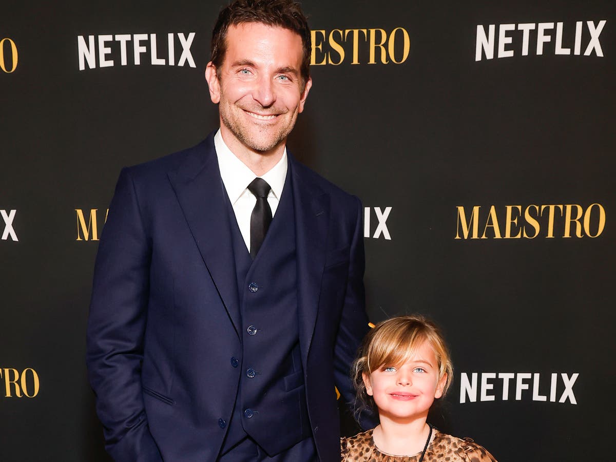 Bradley Cooper&rsquo;s daughter &lsquo;got bored&rsquo; and started colouring on red carpet