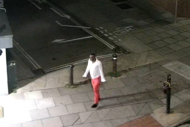 CCTV image of Julian De Bono in Ipswich in the early hours of Sunday 10 December