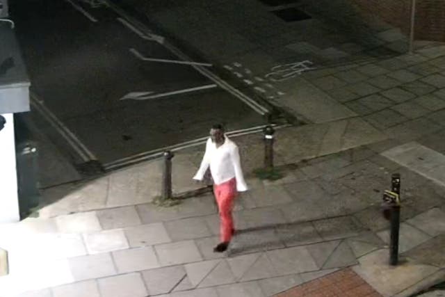 <p>CCTV image of Julian De Bono in Ipswich in the early hours of Sunday 10 December</p>