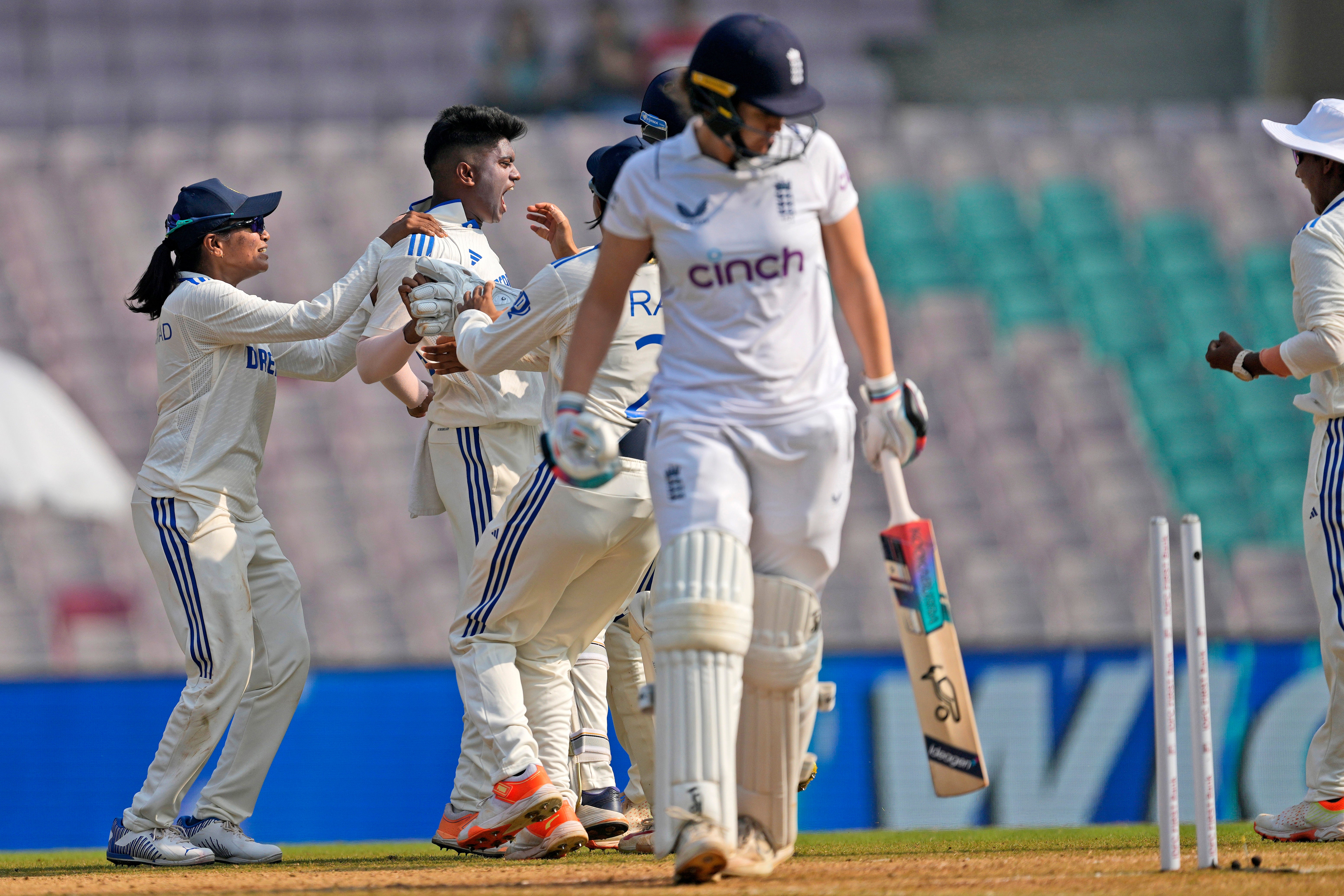 India polished off England inside three days in Mumbai