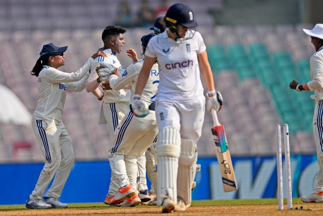 <p>India polished off England inside three days in Mumbai </p>