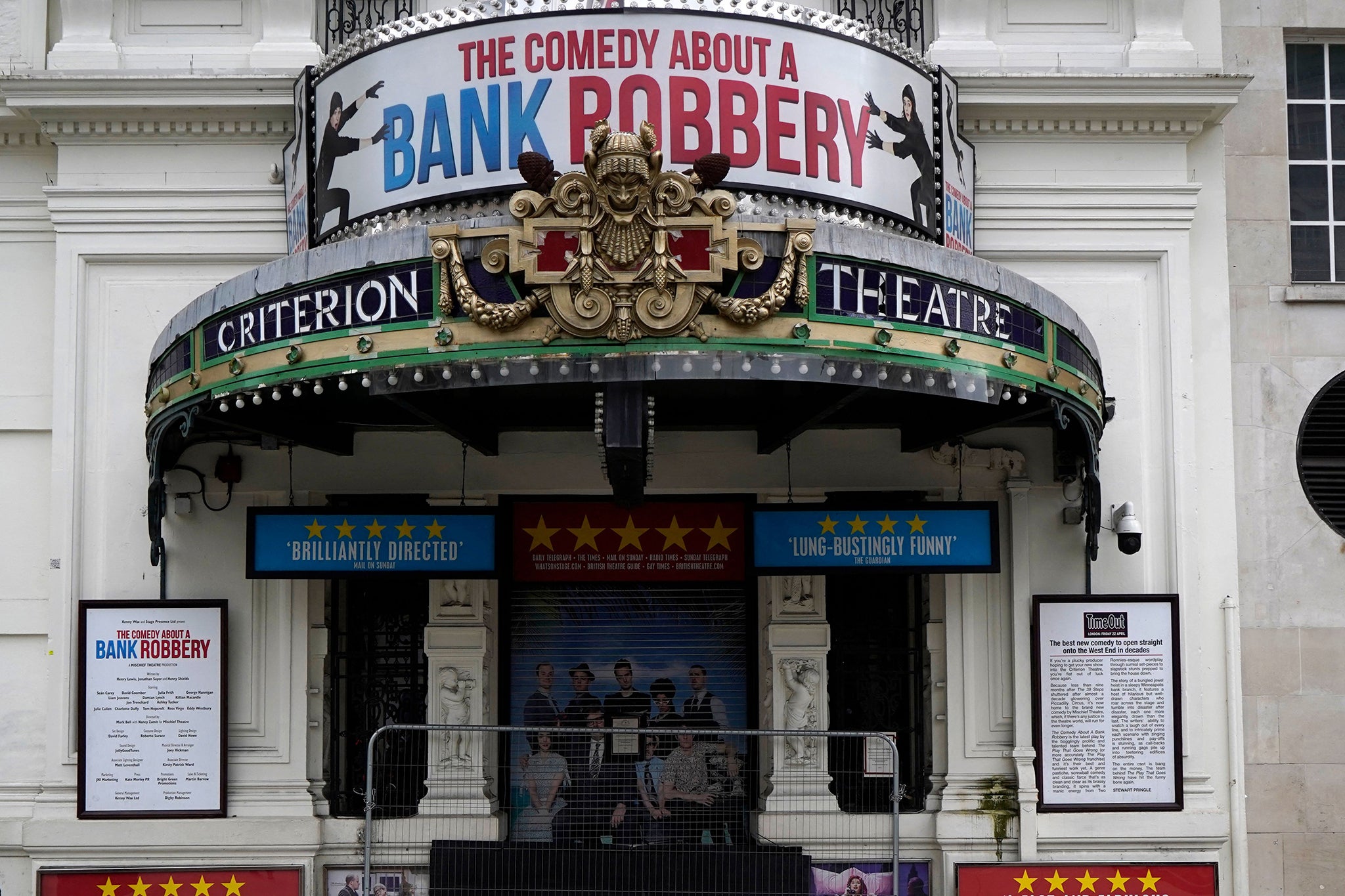 The one and only Criterion Theatre in London’s West End... if there were others, we would have to rename them the Criteria Theatres