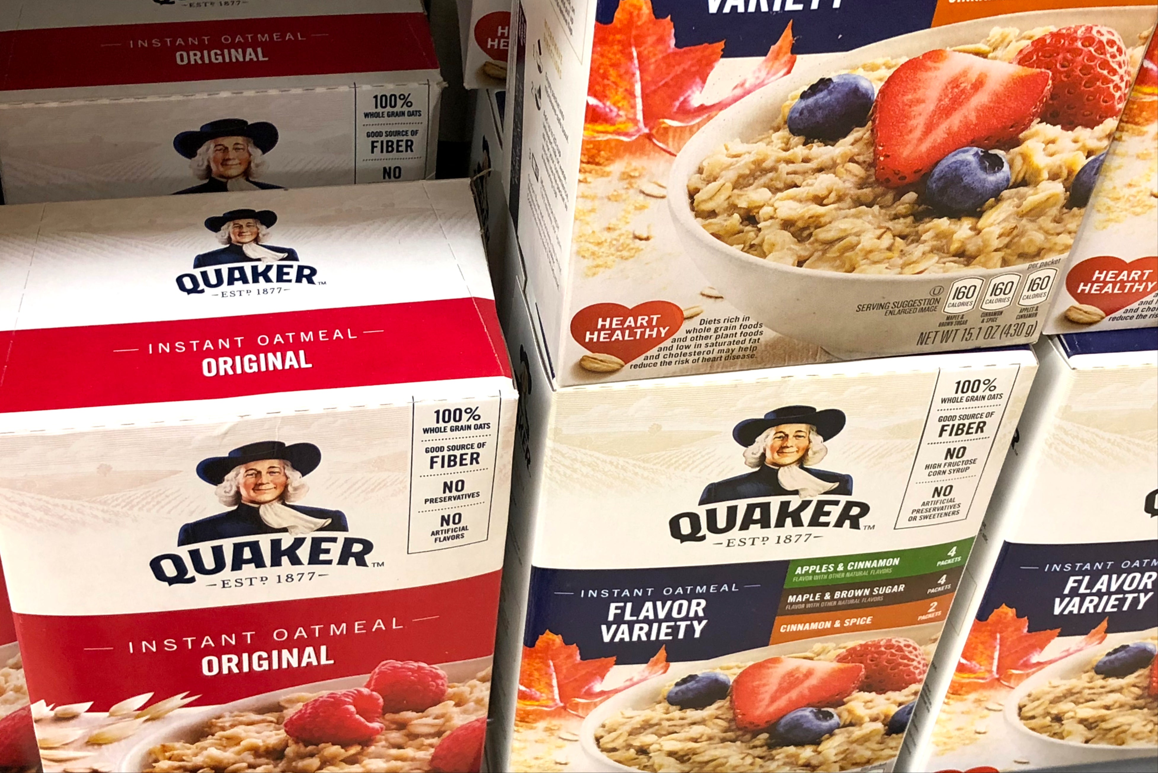 Quaker Oats recalls granola products over salmonella risk