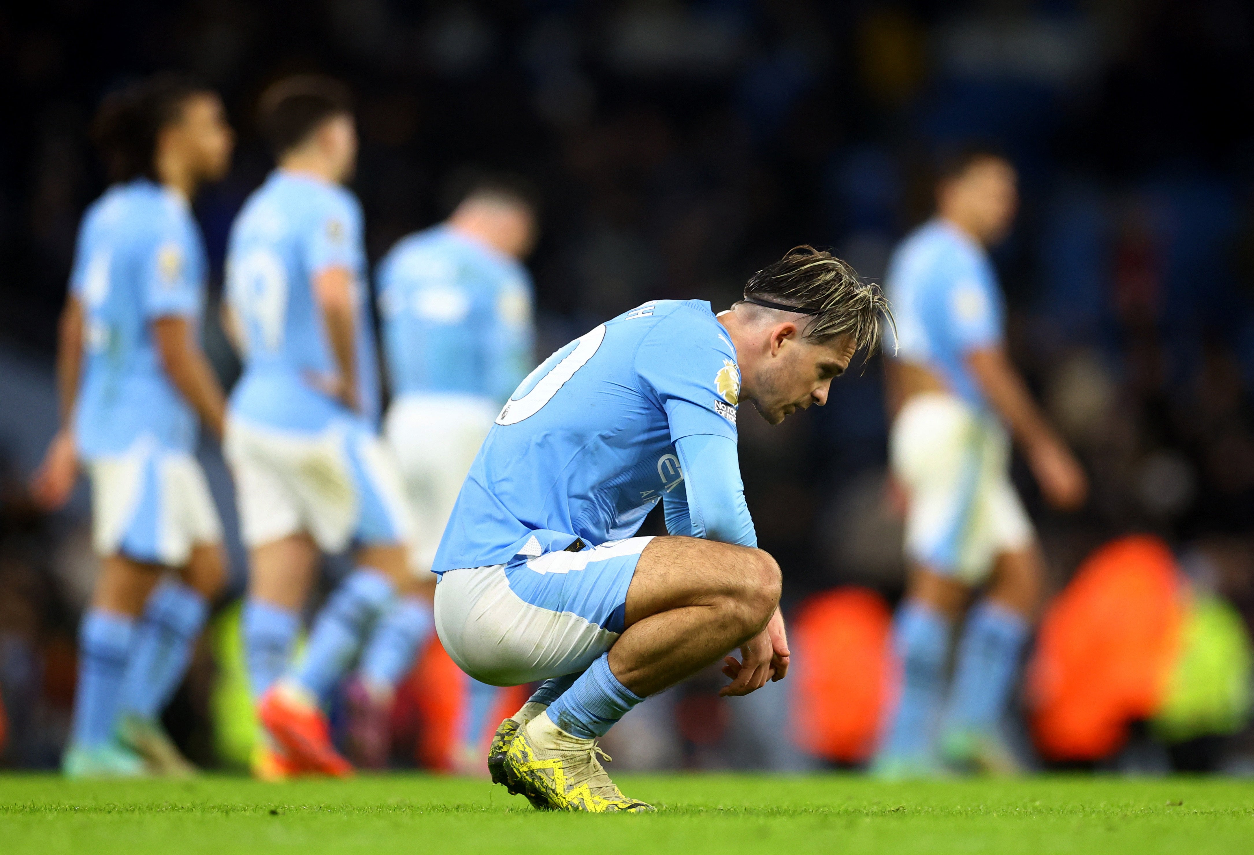 Man City gave up a two-goal cushion to draw at home to Crystal Palace