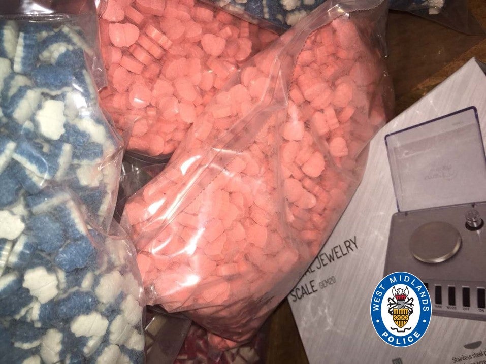 Ahmad was caught carrying 46kg of ecstasy tablets with a street value of just over €615,000.