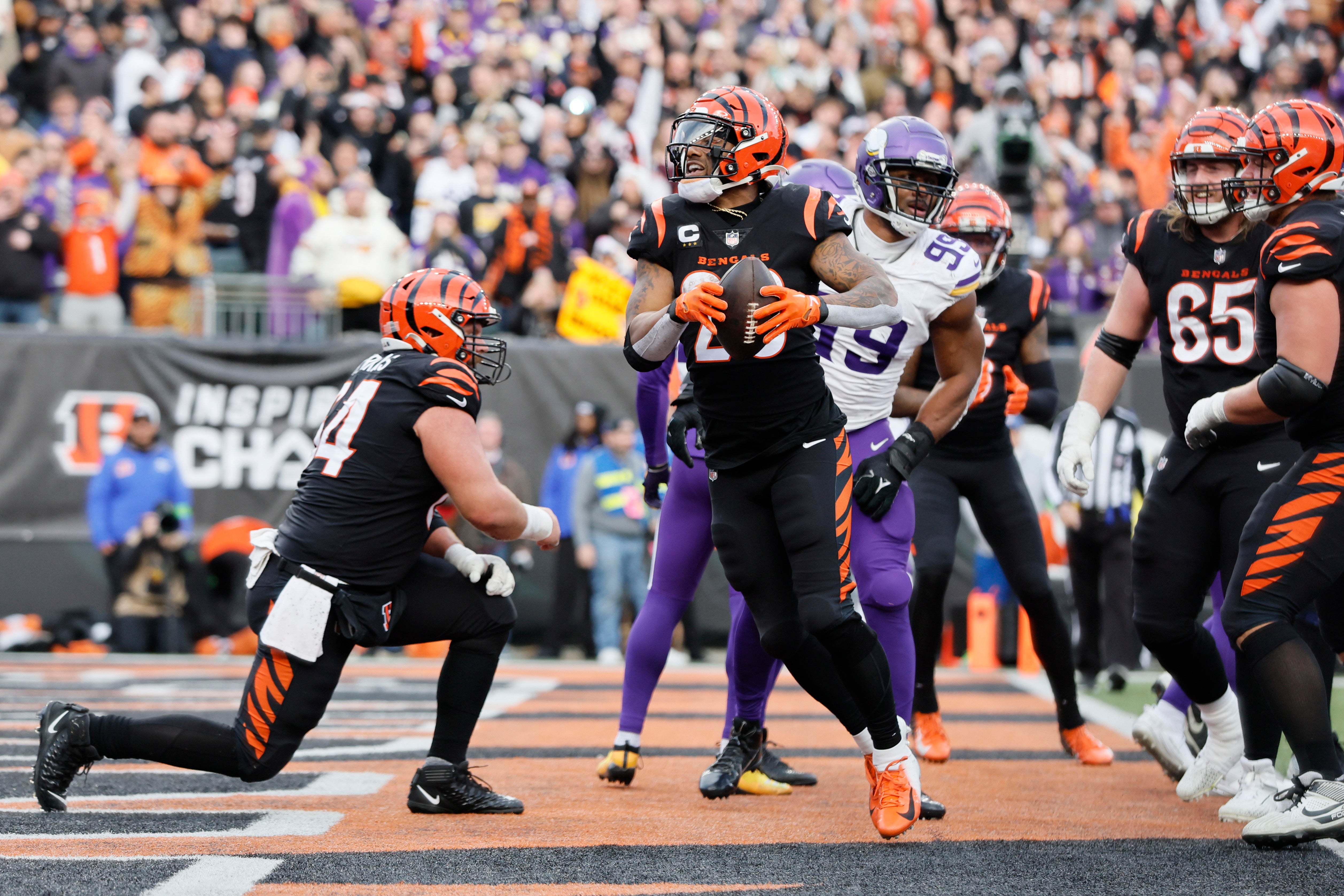 Vikings Bengals Football