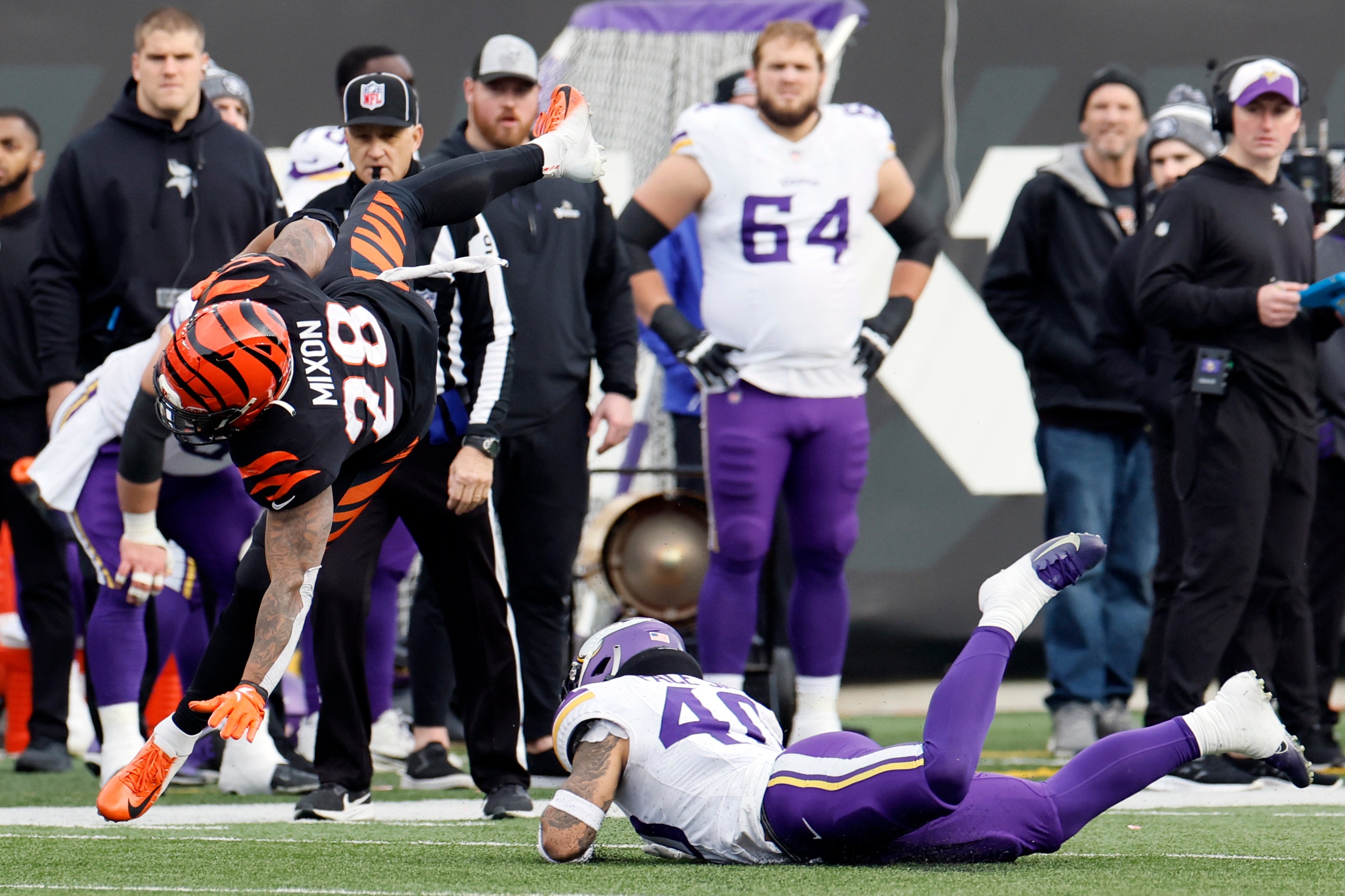 Vikings Bengals Football