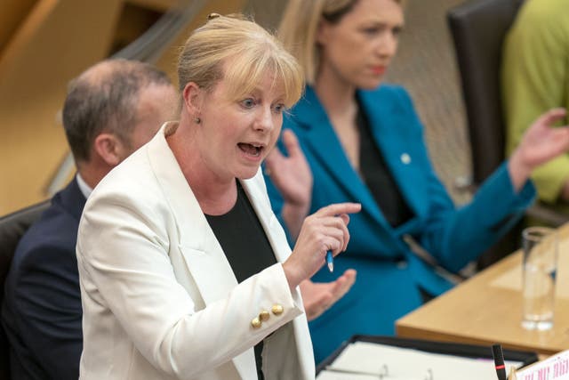 Deputy First Minister Shona Robison will lay out the Scottish Government’s Budget on Tuesday (Jane Barlow/PA)