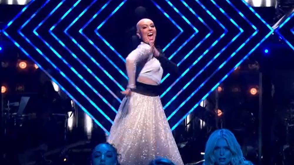 Amy Dowden surprises fans in the opening number of the ‘Strictly’ final