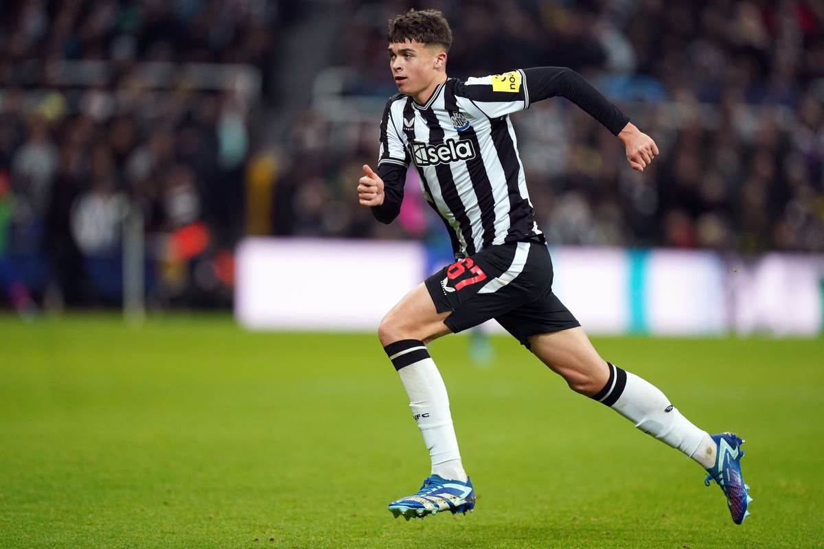 Eddie Howe calls on Lewis Miley to take inspiration from Sean Longstaff