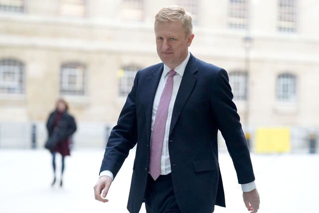 Deputy Prime Minister Oliver Dowden did not deny ministers might seek to restrict under-16s’ social media use (Stefan Rousseau/PA)