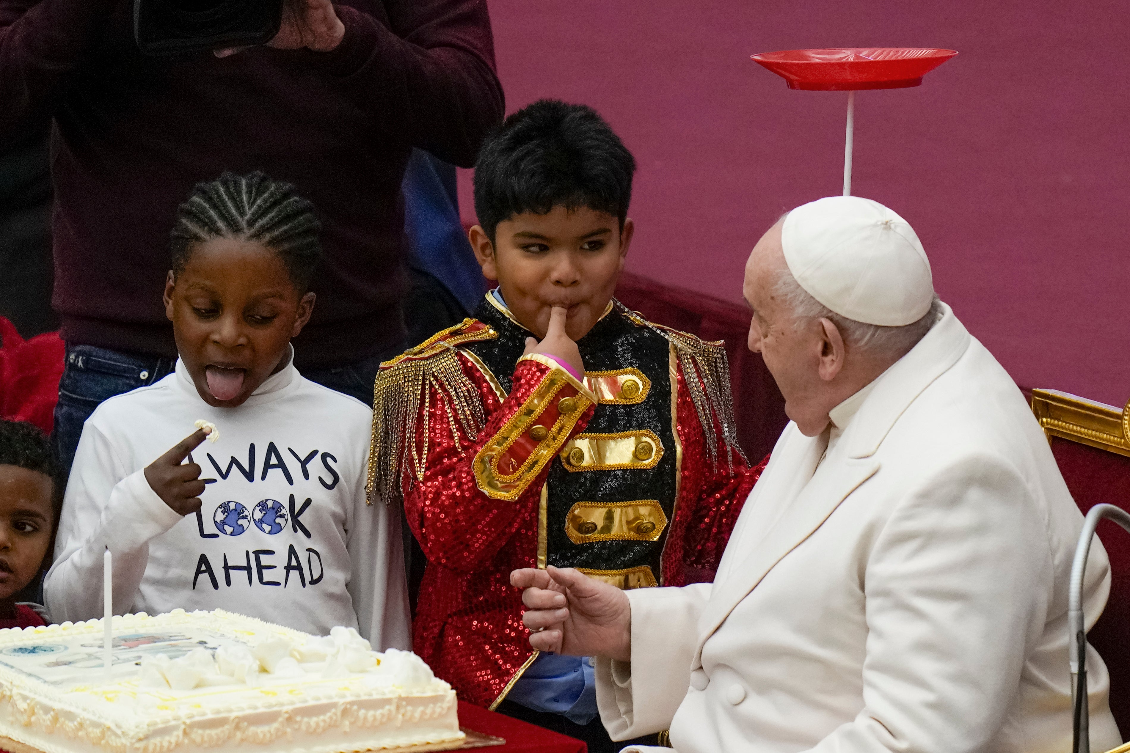 APTOPIX Vatican Pope Birthday