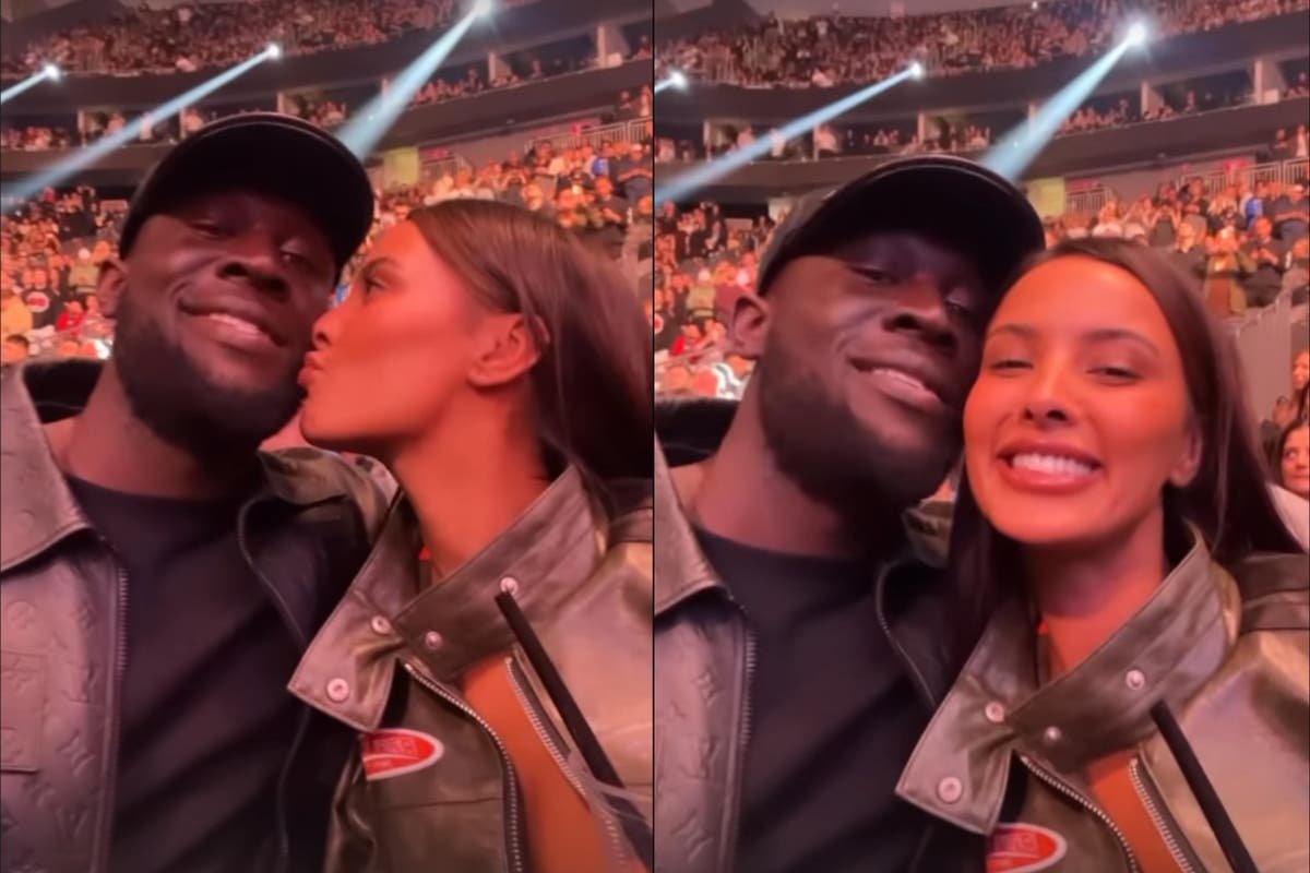 Maya Jama and Stormzy share loved-up photos at UFC date Maya Jama and Stormzy share loved-up photos at UFC date
