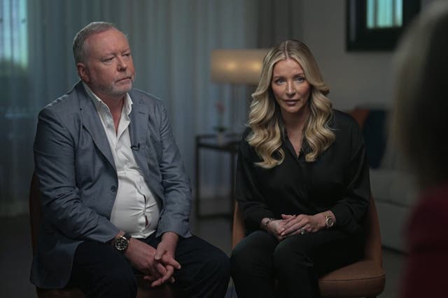 <p>Michelle Mone’s husband claims the couple are being used as ‘scapegoats’ </p>
