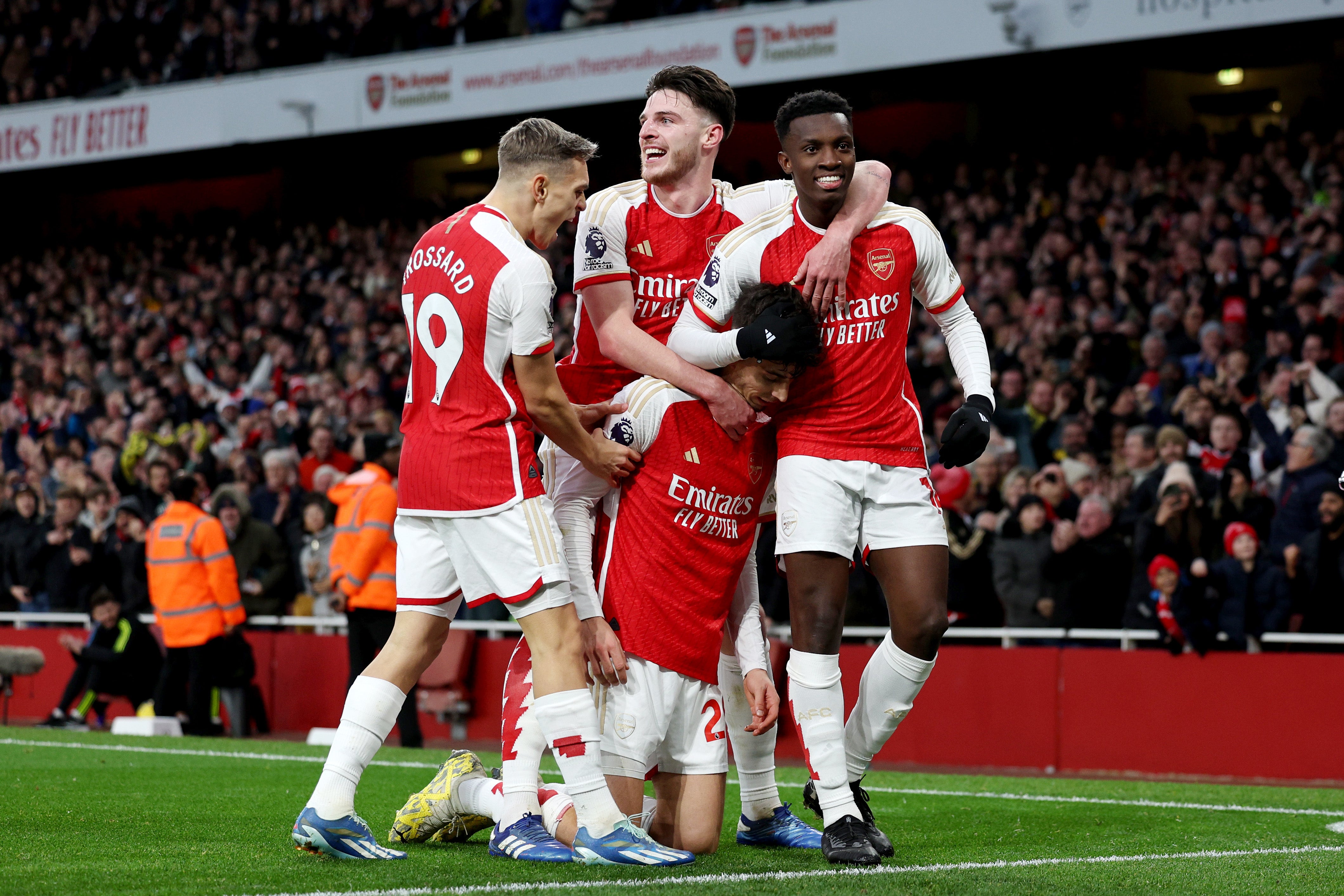 Kai Havertz scored his first home goal for Arsenal, as they went on to beat Brighton 2-0 | Premier League News | Mania Africa