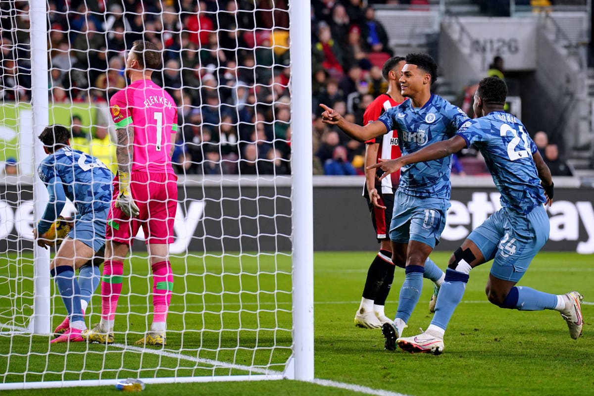 Ollie Watkins says his goal celebration was sparked by abuse from Brentford fan