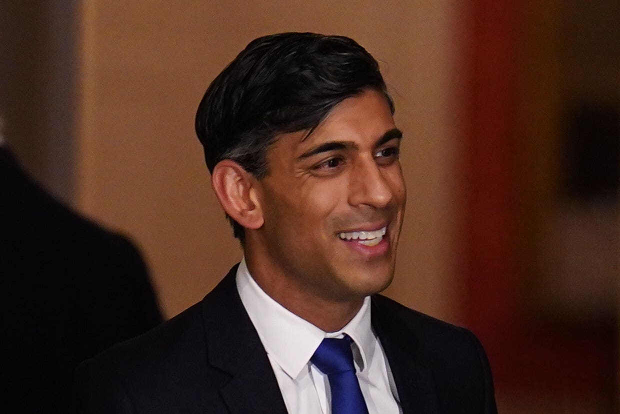 Rishi Sunak announced the scrapping of the tampon tax in 2021