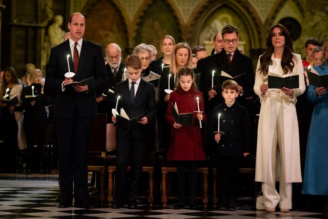 <p>Royal Carols: Together At Christmas in Westminster Abbey.</p>