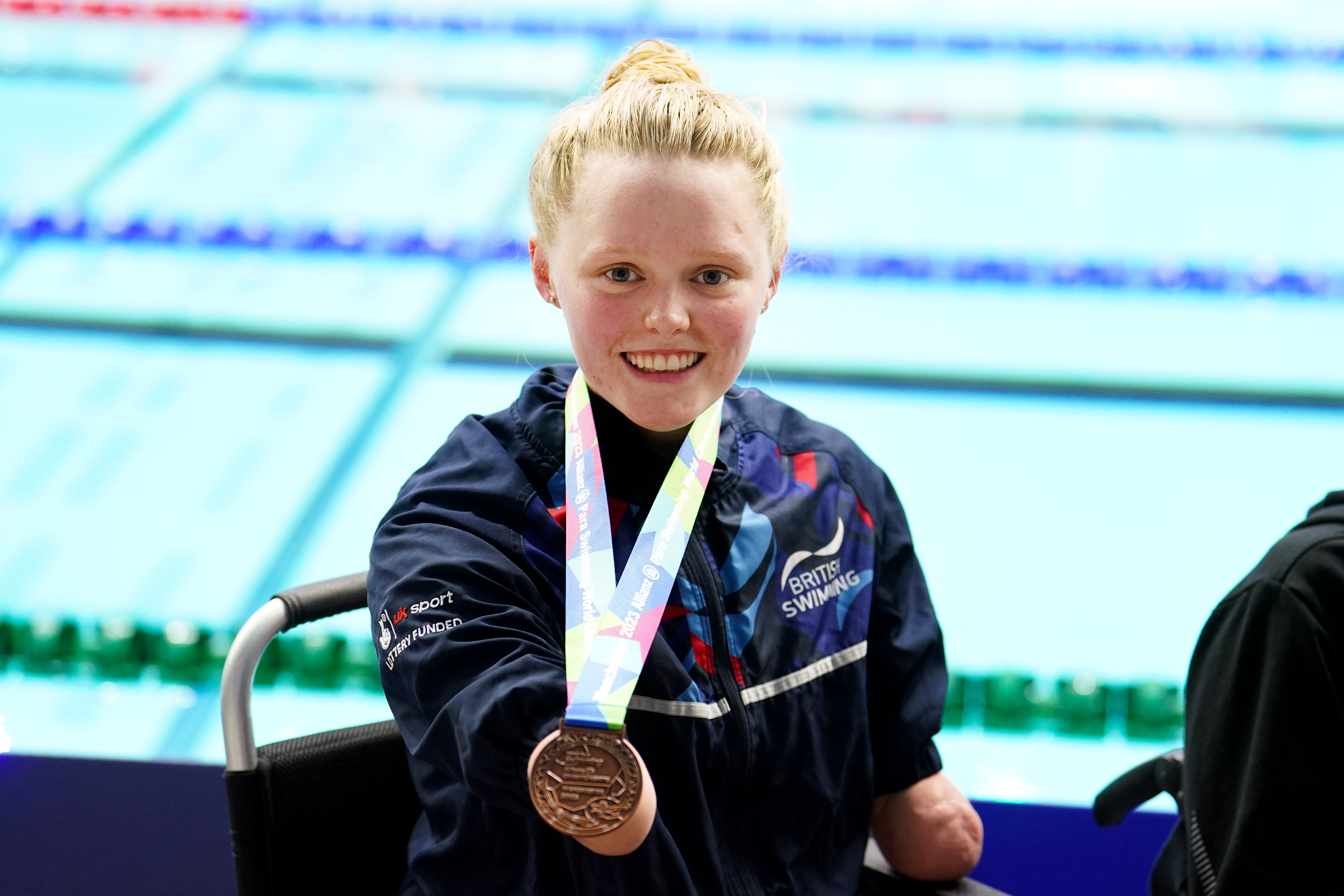 Ellie Challis is a Paralympic swimmer who holds one world record and multiple British bests