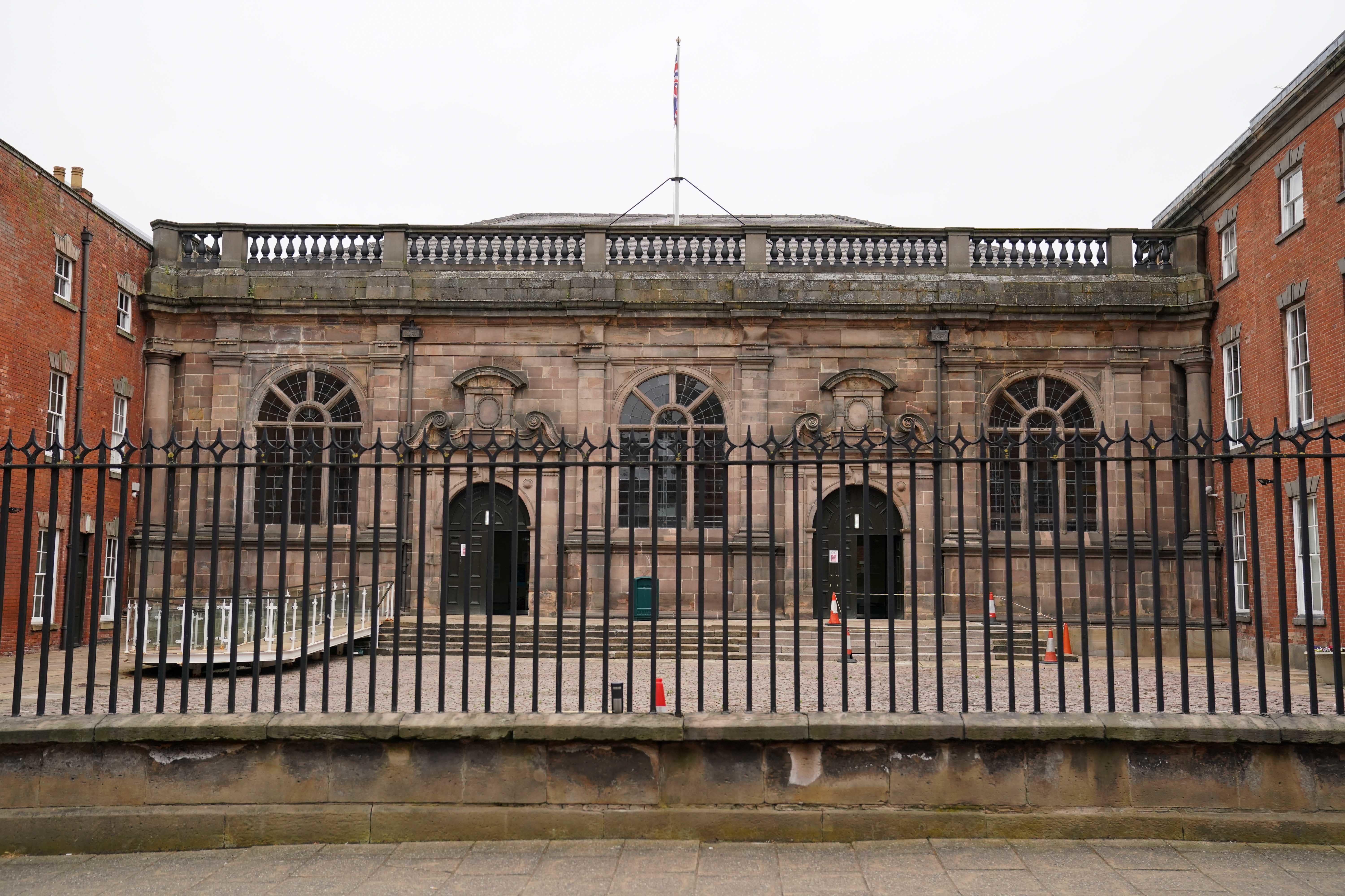 Newman appeared at Southern Derbyshire Magistrates Court in Derby on Monday (Jacob King/PA)