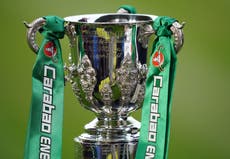 When is the Carabao Cup semi-final draw?