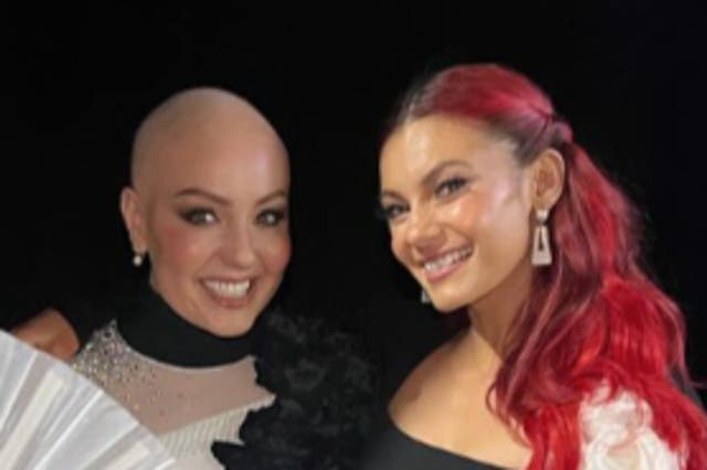 <p>Amy Dowden and her ‘Strictly’ castmate Dianne Buswell </p>