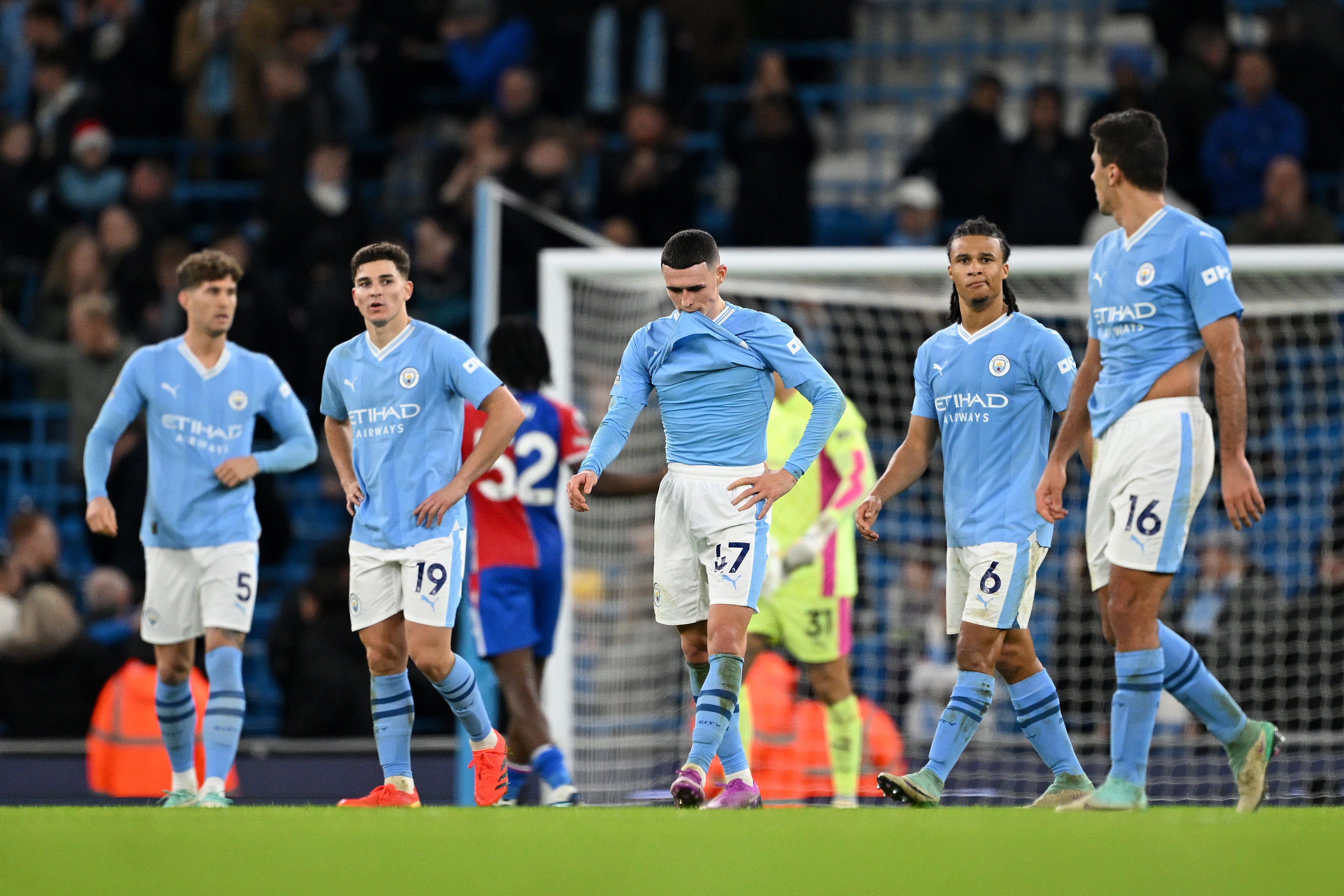 Manchester City are on a poor run of form at the moment