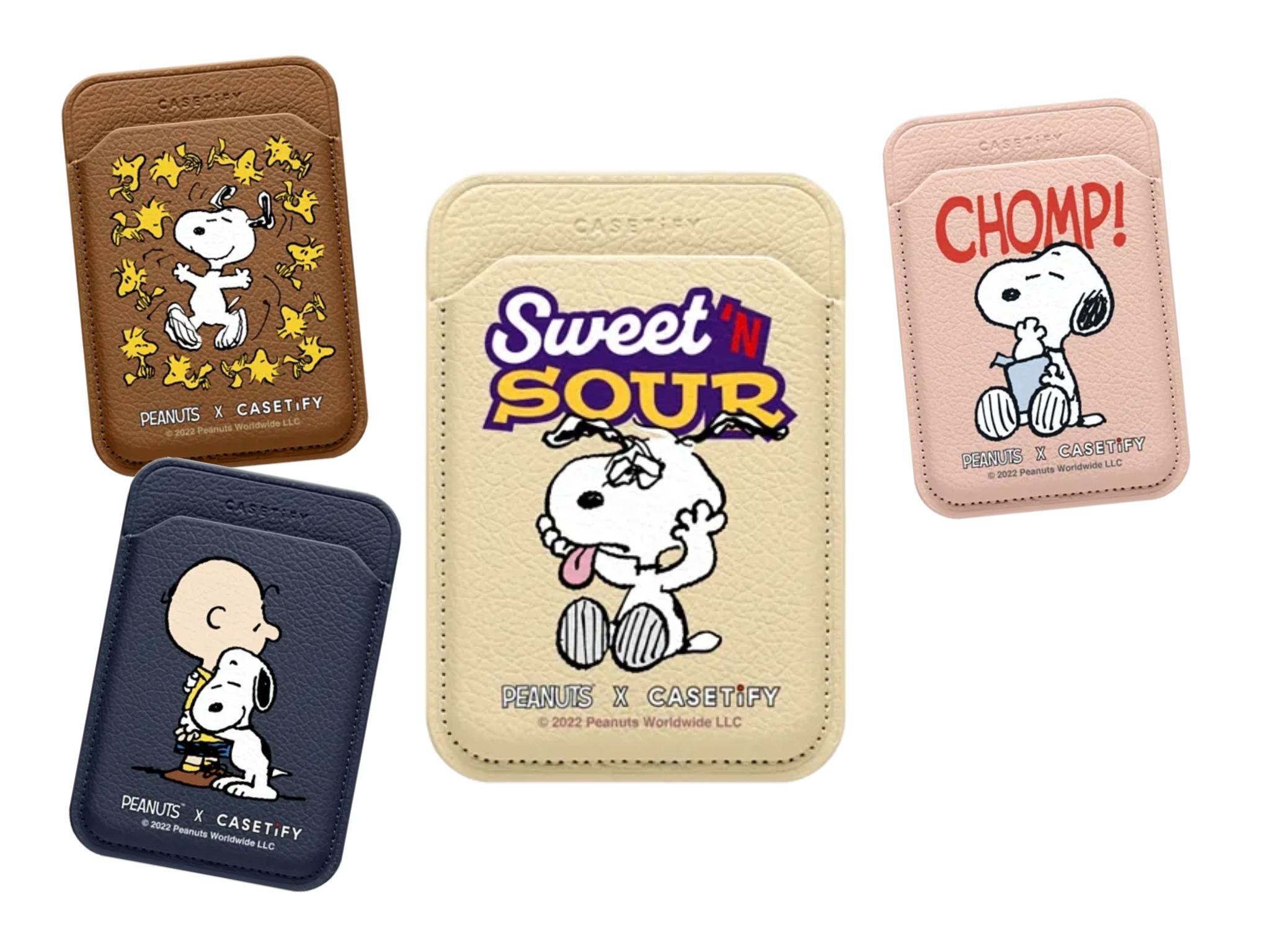 Peanuts x Casetify magsafe wallet
