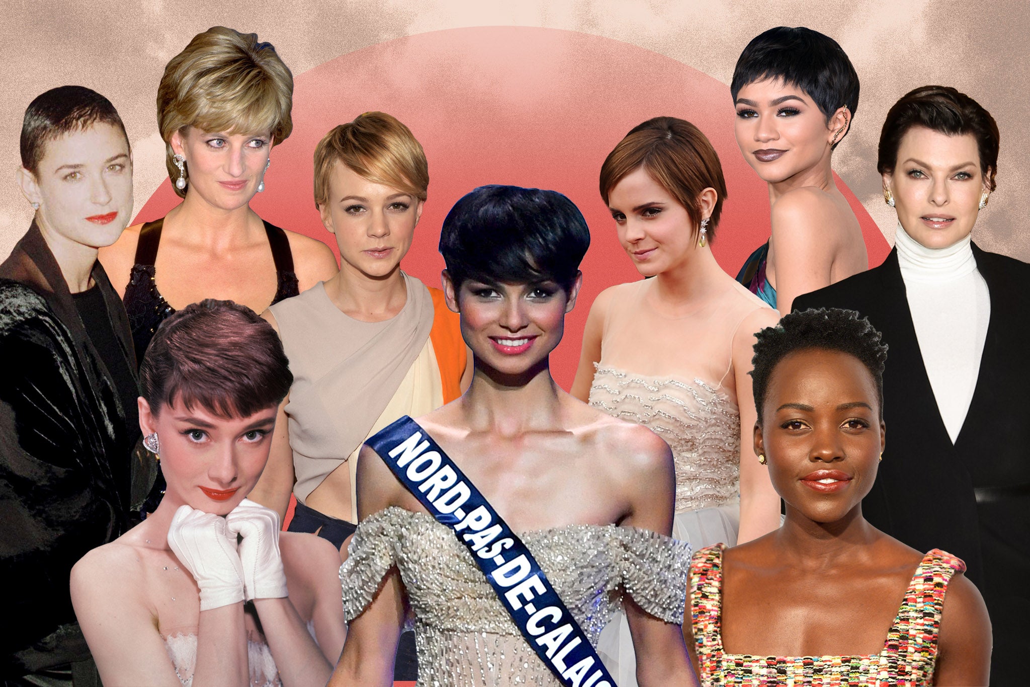 Some of the most beautiful women alive have had short hair – so why do we expect any different from the winner of Miss France