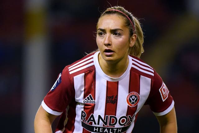 <p>Maddy Cusack made over 100 appearances for Sheffield United before her death </p>