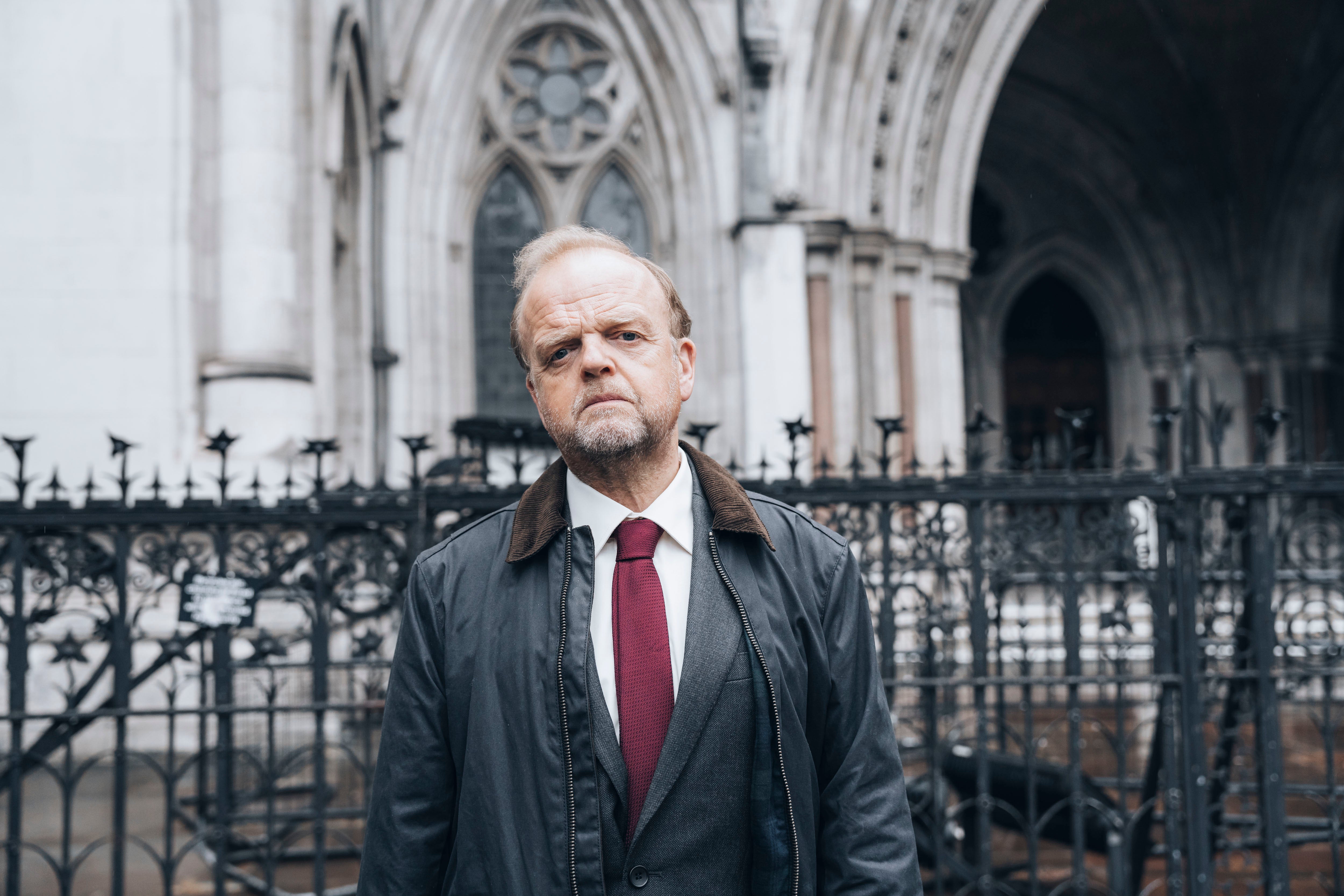 Toby Jones as Alan Bates in the ITV drama ‘Mr Bates vs The Post Office’, which has brought the scandal back into the public eye